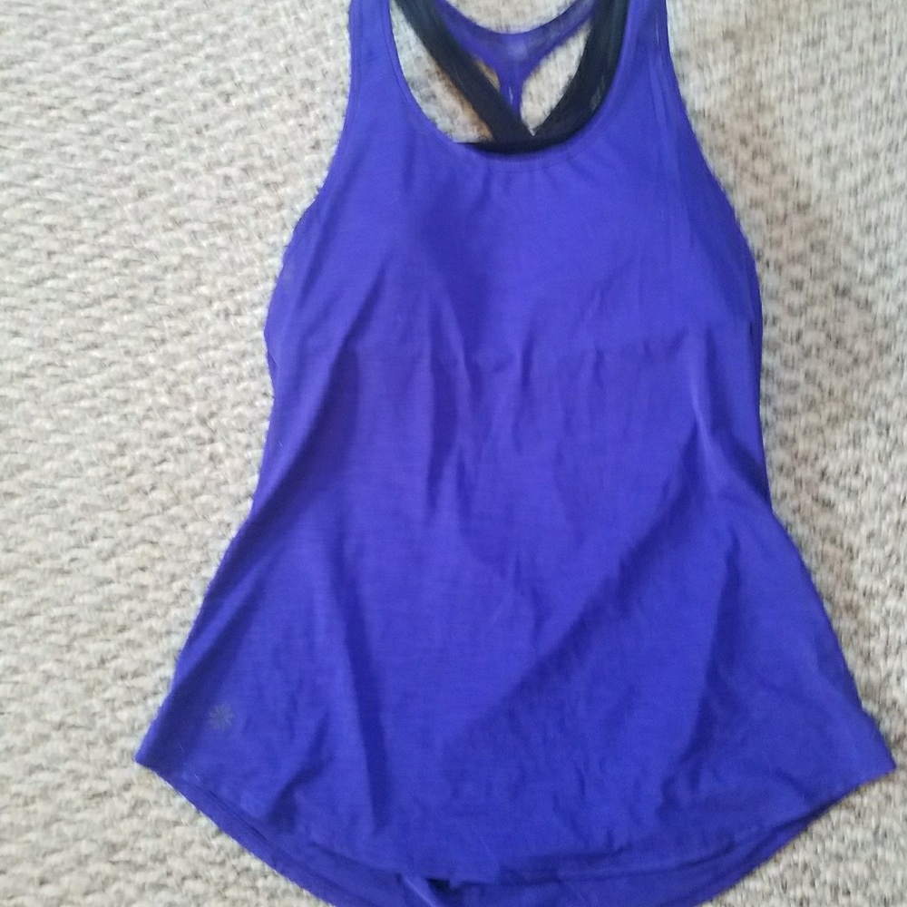 Athleta sports bra tank combo